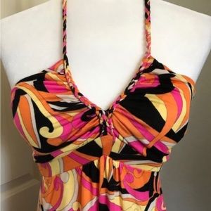 INC Braided Halter Dress. Size Small.